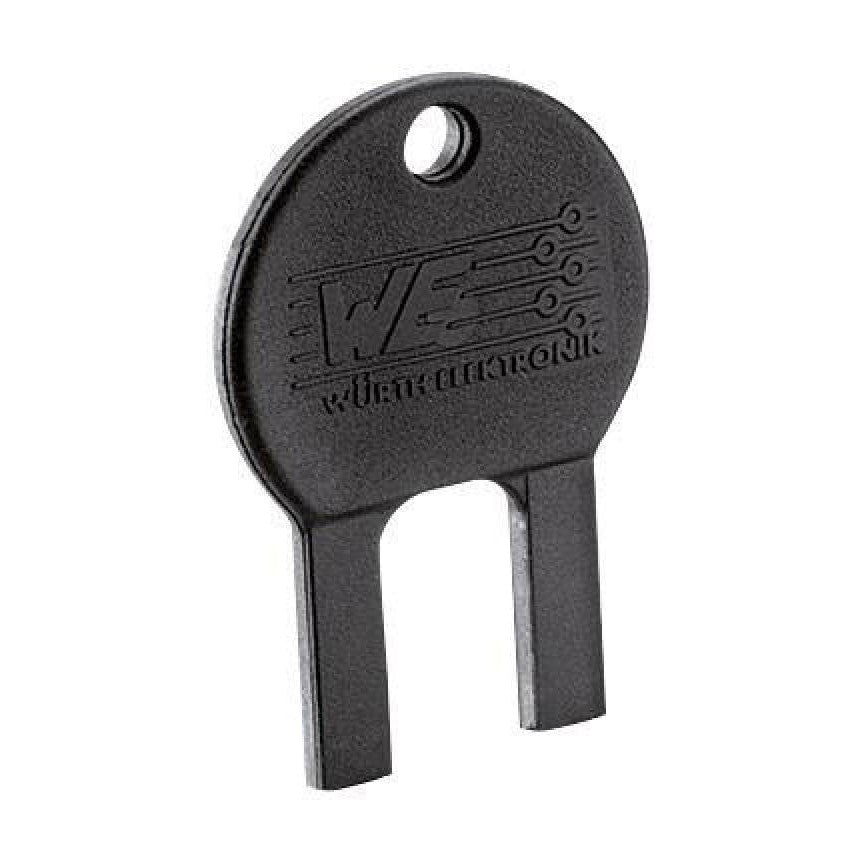 Wurth Elektronik Safety Key, Black, Snap Ferrite - 74271