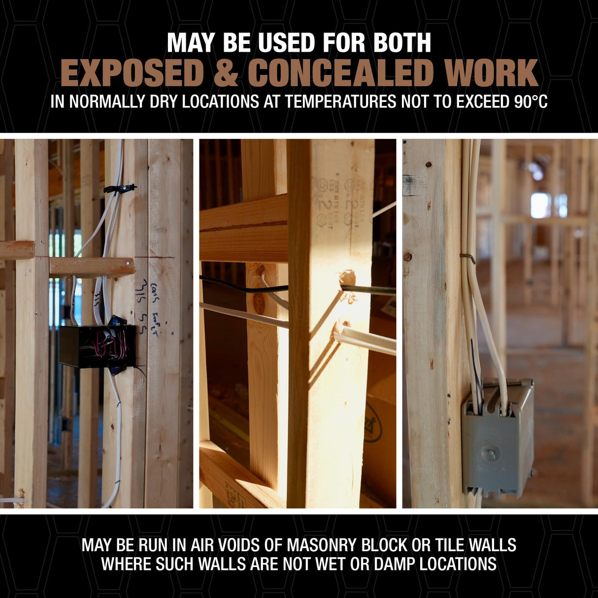 Southwire Romex Brand Simpull Solid Indoor 14/2 W/G NMB Cable 25ft coil - SW# 28827421