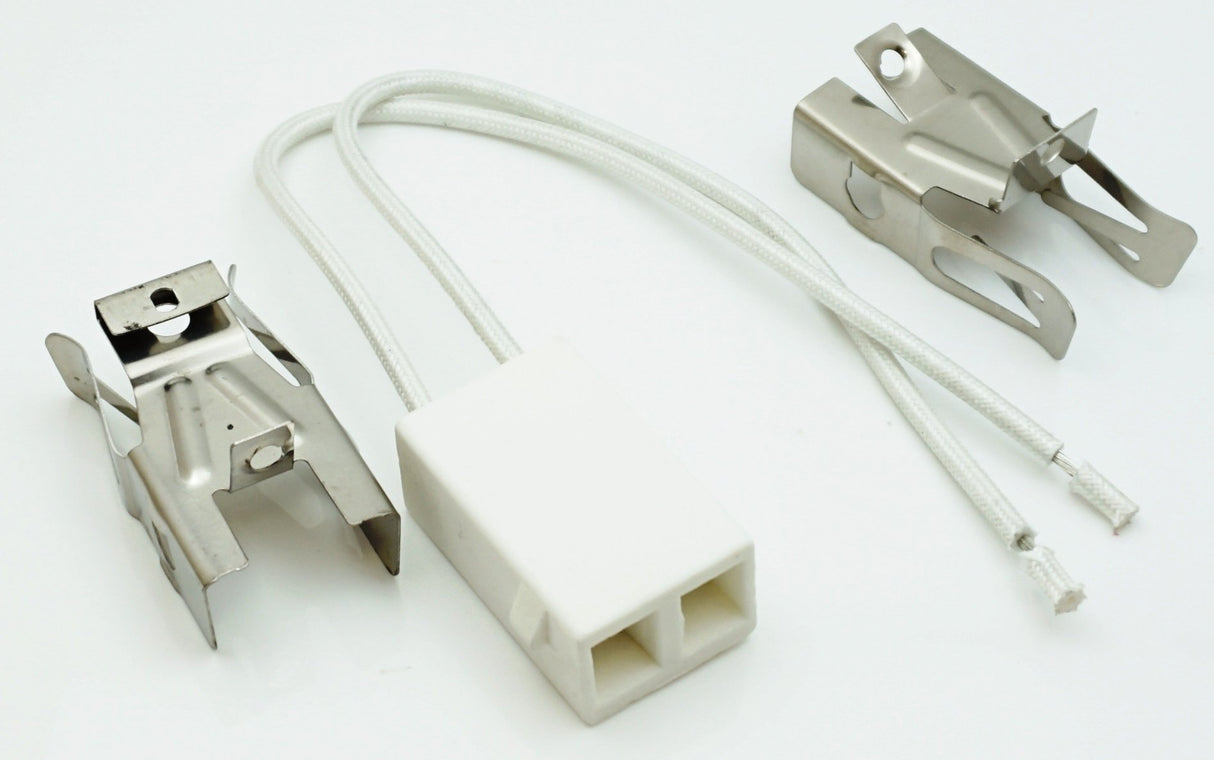 Supco Top Burner Ceramic Receptacle Kit for Whirlpool, AP3075808, PS340571, 330031