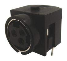 Multicomp Pro Circular Din Connector, Rcpt, 3Pos, PCB - 2MJ-0401A110