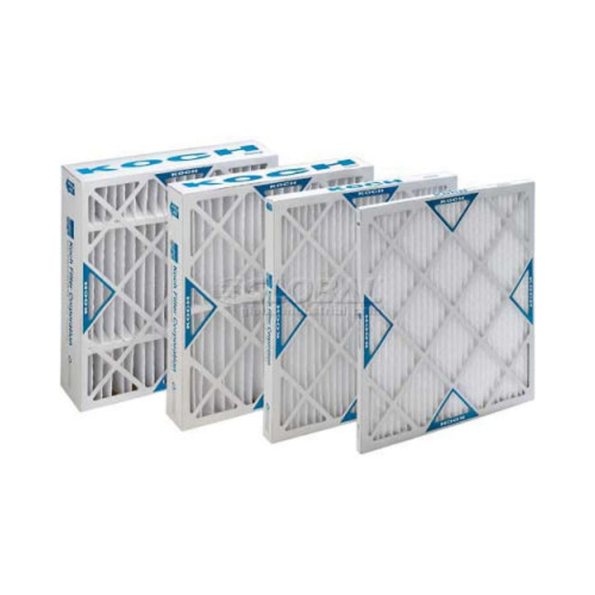Koch Filter 4In Merv 8 Furnace Filter (6 Pack) - 16 x 25 x 4