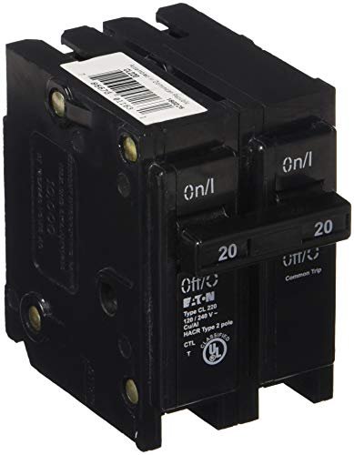 EATON GIDDS-606006 Cl Series 2 Pole Classified Breaker 20 Amps-606006