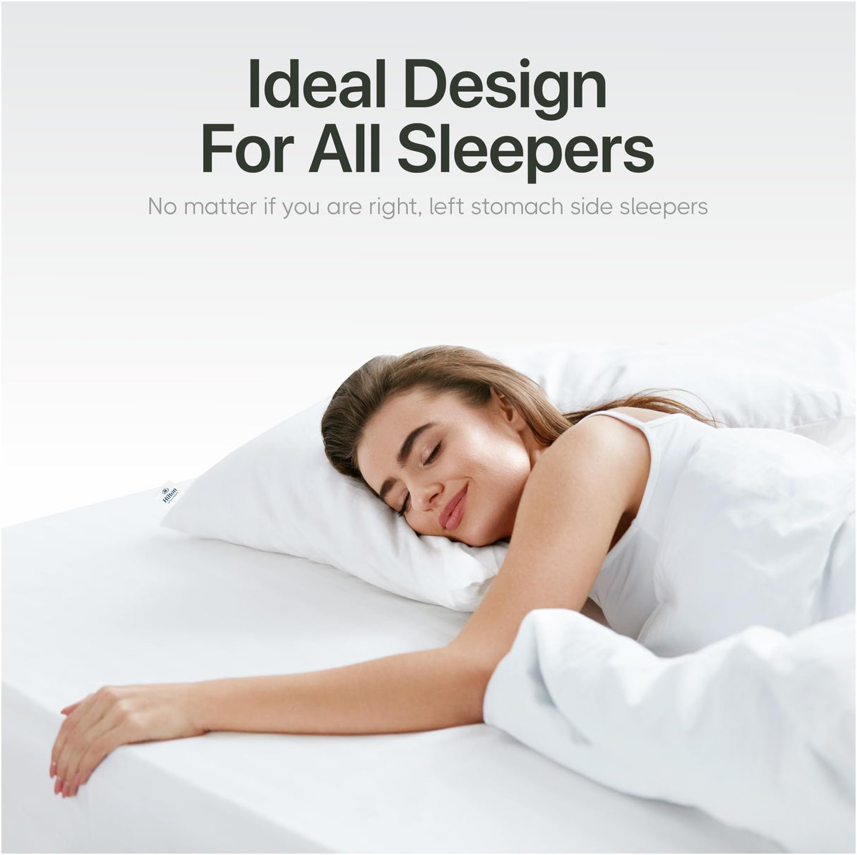 Best Western EVEREST Pillow 2 Pack 20x30, Made in USA, MEDIUM SOFT used in hotels