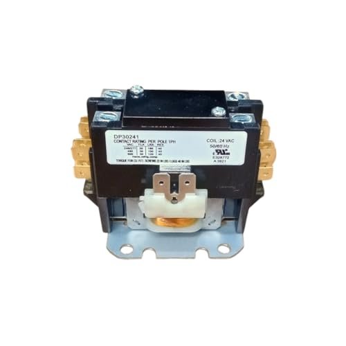 Supco DP30241 Contactor 30 FLA 40 RLA 24 Volts 1.5 Pole