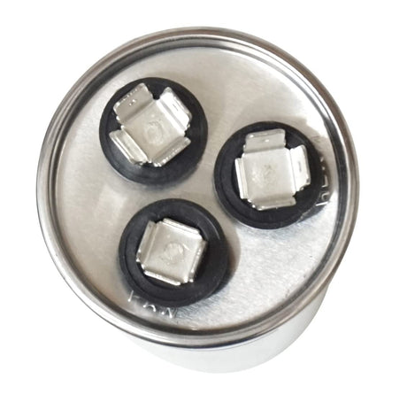 Supco Capacitor Round Dual Run 45 + 5 uf 370/440 Volts for HVAC Motors Compressors LCD45+5X440R Linebacker