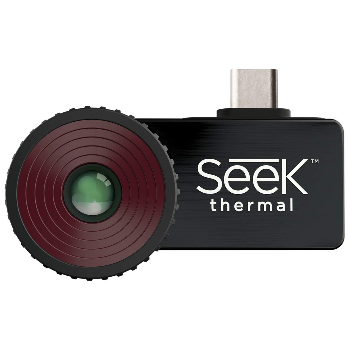 Seek Thermal CompactPRO – High Resolution Thermal Imaging Camera for Android USB-C,Black,Brown