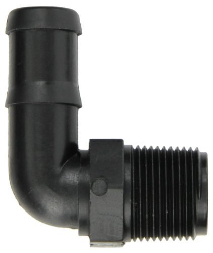 Banjo HB075-90 Polypropylene Hose Fitting, 90 Degree Elbow, 3/4" NPT Male x 3/4" Barbed