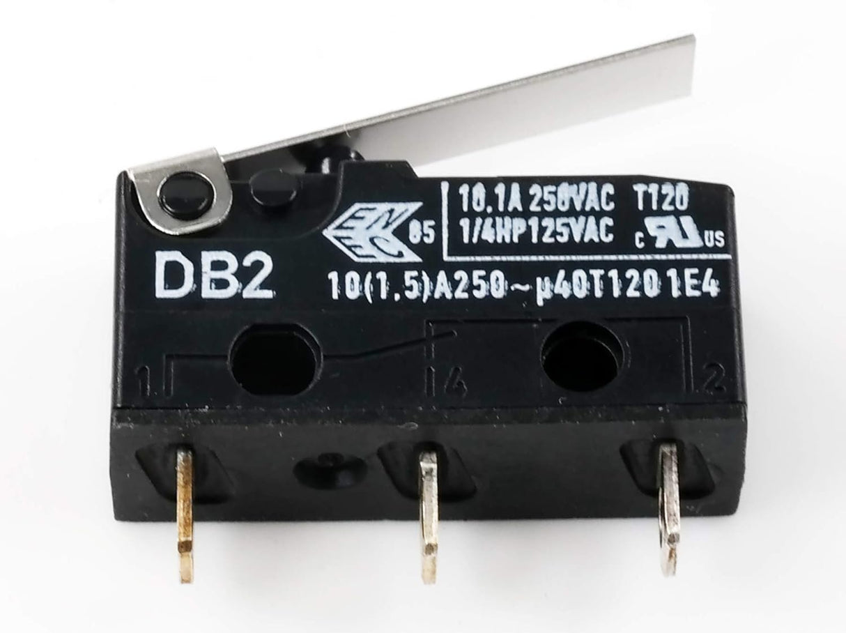 ZF Electronics 2X Cherry Db2ca1lb Micro Switch Hinge Lever Spdt 10.1a 250v No.59K9990