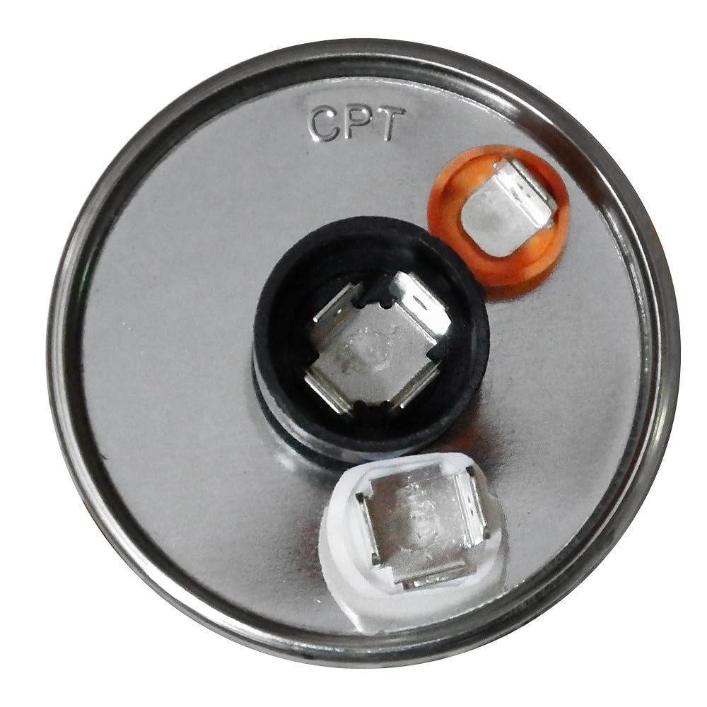 Amrad USA2215 Series Round USA-Made Motor Run Capacitor, 40 Mfd, 370/440 Vac-132330