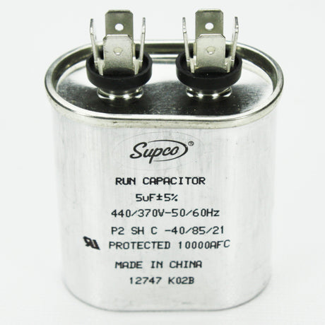 Supco 5 MFD 440 Volt Capacitor for Goodman Trane Rheem A/C
