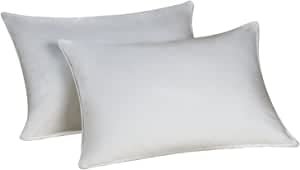 wynrest Best Western Victoria Pillow 20x30 Queen used in Best Western Hotels, Luxury Made in USA, T230 100% Cotton, Eco Adaptive Fiber Fill, Back or Stomach Sleepers, Hypoallergenic