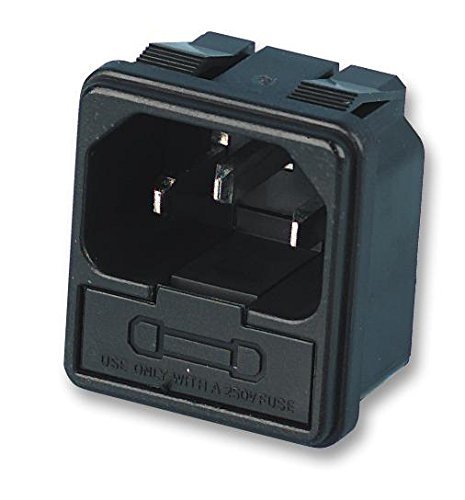 Multicomp Pro Connector, Power Entry, Plug, 10A - JR-101-1FS