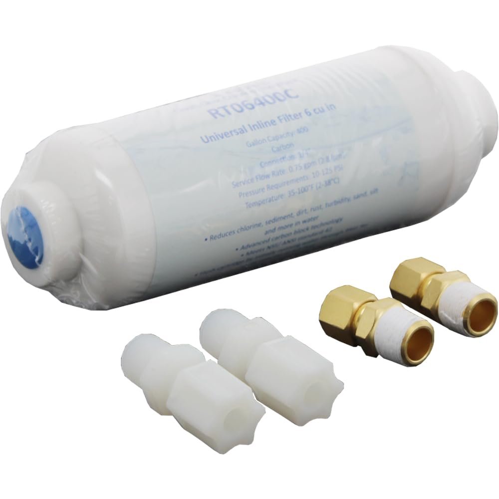 RT06400C - ClimaTek Upgraded Inline Water Filter 6" Replaces Supco