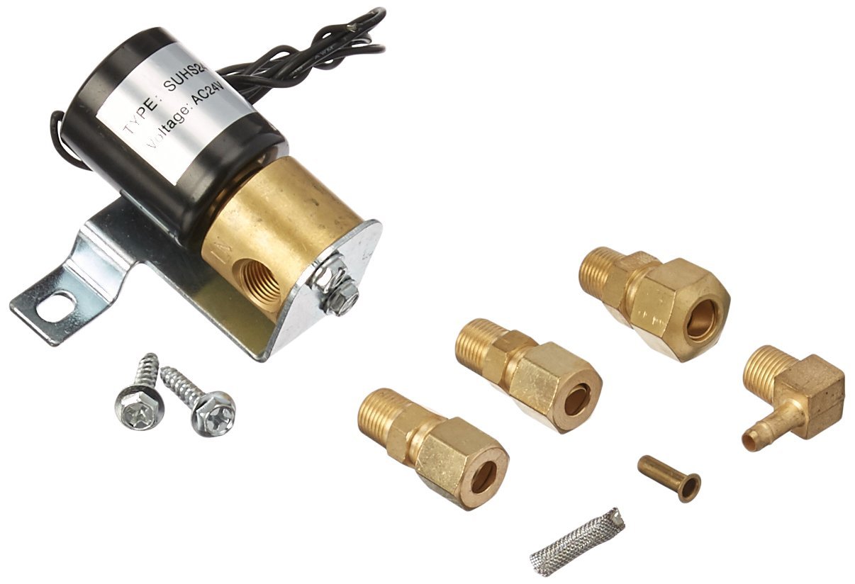 SUPCO SUHS24 Universal Humidifier Solenoid Valve Replacement Kit, 24V