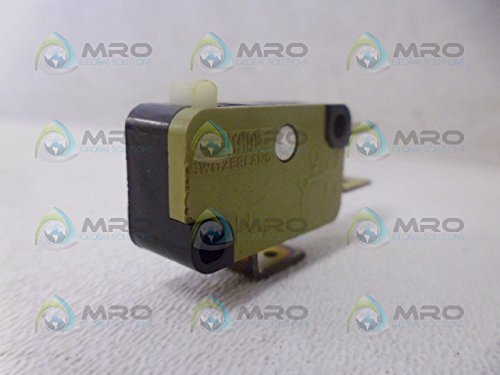 Saia-Burgess Microswitch, Plunger, 1Co, 16A, 250V - XGG2-88-Z1