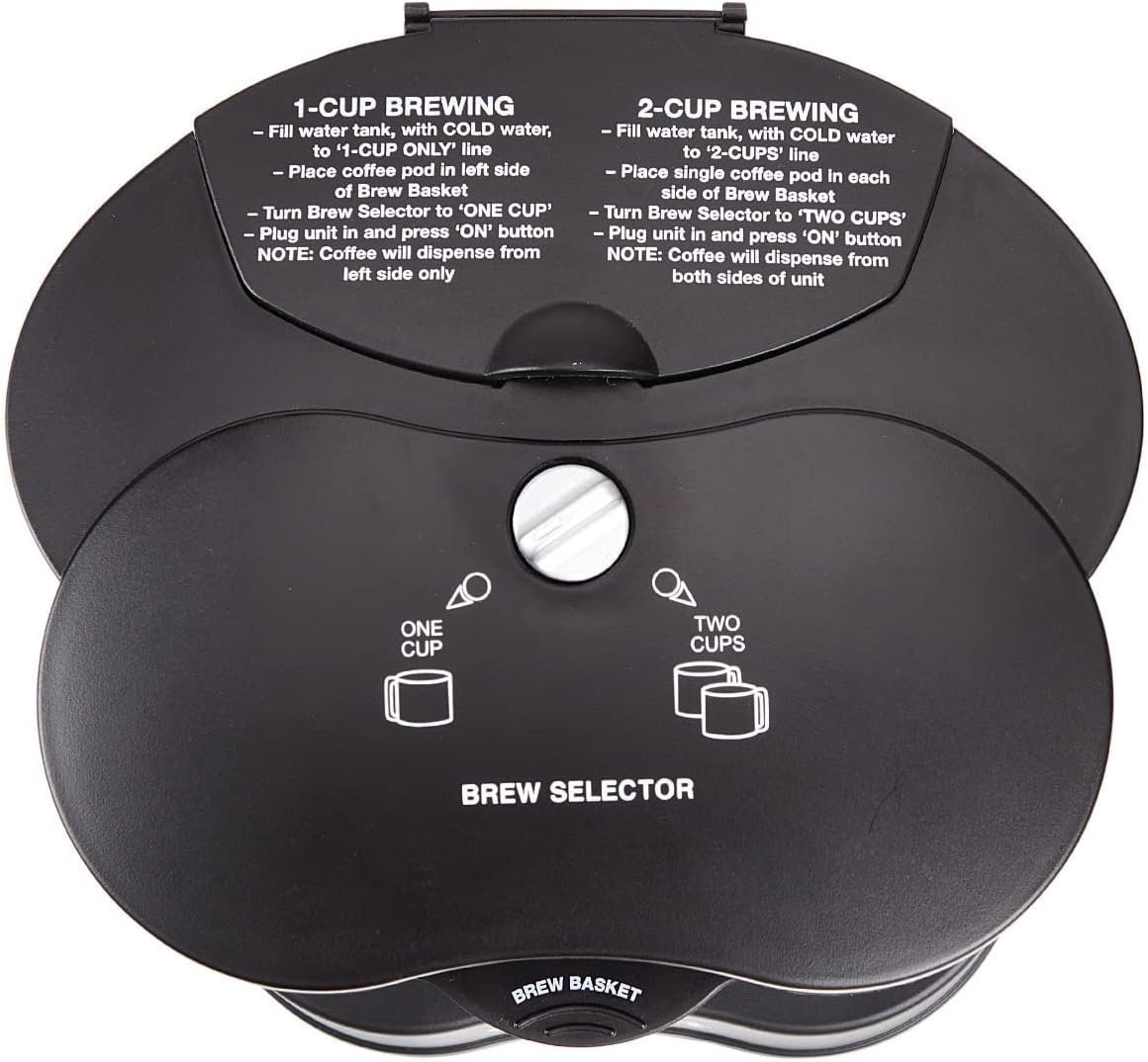 WCM11 2-Cup Coffee Maker Black Finish