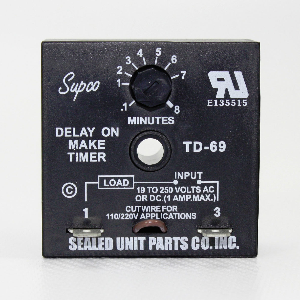 Supco TD69 Time Delay On Make