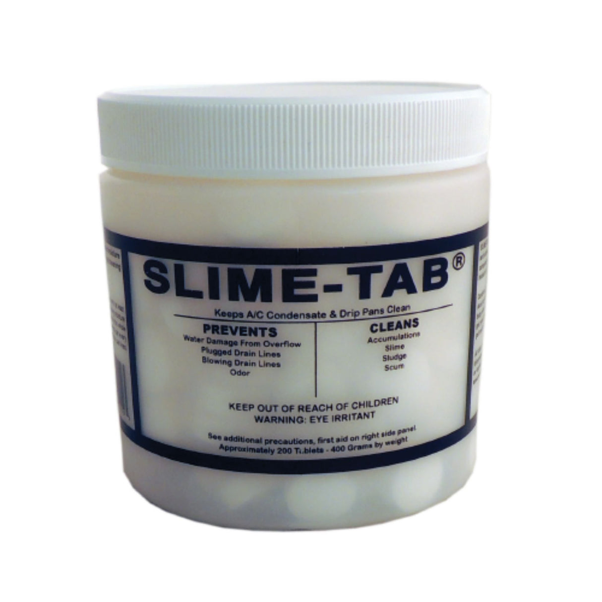 Supco ST200 Slime Tab Keeps A/C Condensate & Drip Pans Clean 200 Tab Bottle