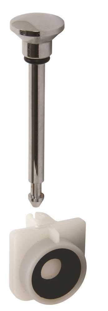 Proplus GIDDS-133412 Gate Knob And Washer For Bathcock With Diverter, Chrome - 133412