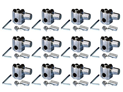 SUPCO BPV-31 Bullet 3-in-1 Line Tap Piercing Valve, 500 psi Pressure, 1/4", 5/16", and 3/8" OD Size (Pack of 12)