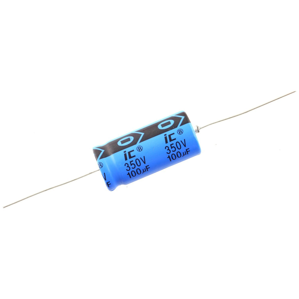 Illinois Capacitor Aluminum Electrolytic Capacitor 100Uf, 350V, 20%, Axial - 107TTA350M