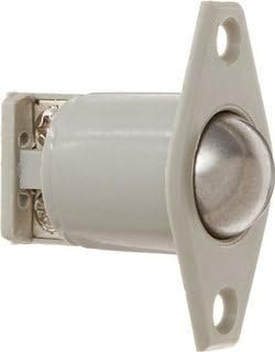 George Risk Industries DS-01T-W Dome Sw w/Screw-Down Flange-Wh