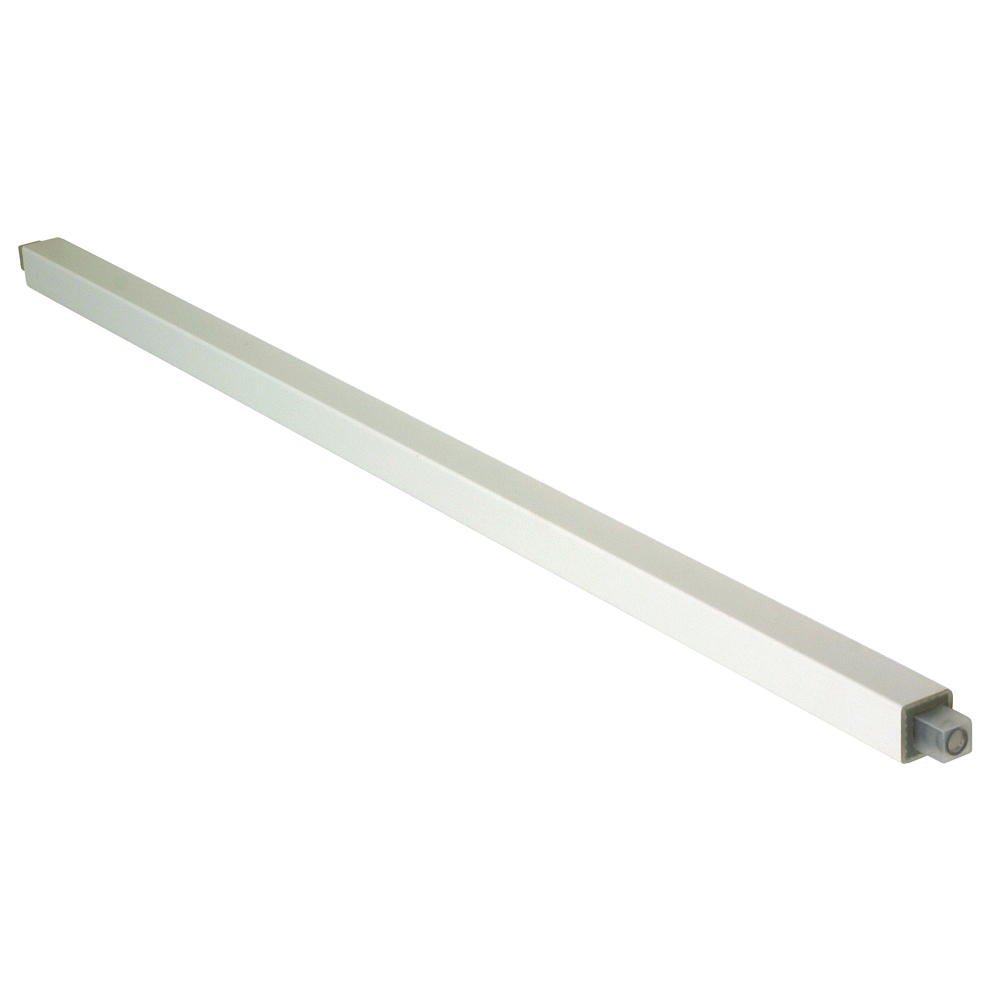 PROPLUS GIDDS-555139 Spring Action Towel Bar, 36", White - 555139