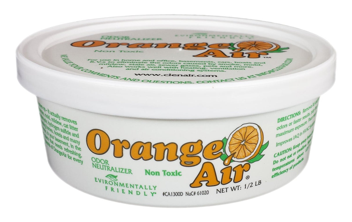 Nu-Calgon 61020 OrangeAir Odor Neutralizer Display Box, 1/2 lb. Tub