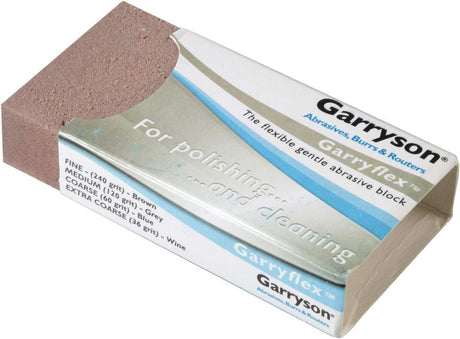 Garryson GB240 Garryflex Abrasive Block - Fine 240grit, Brown