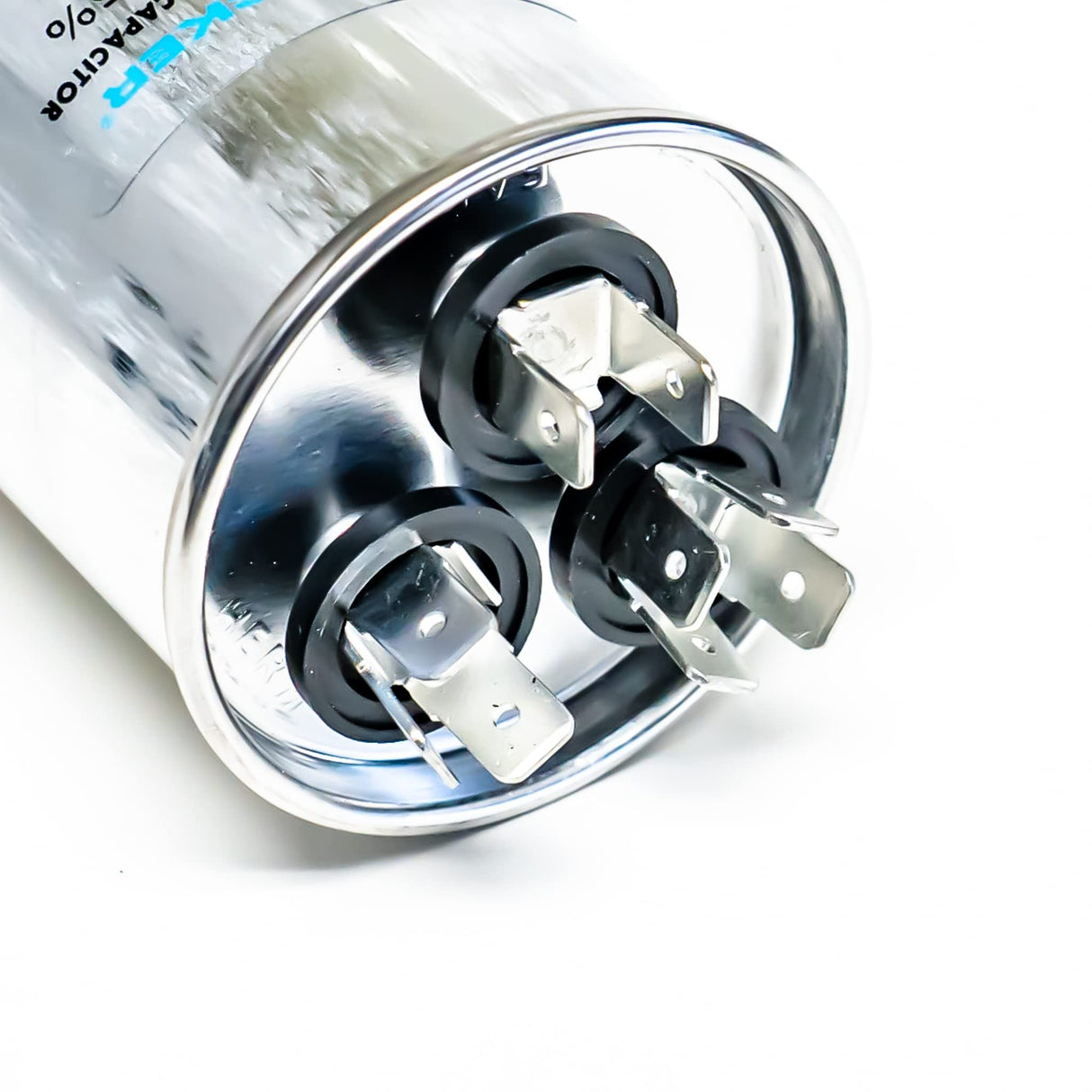 Supco Capacitor Round Dual Run 40 + 5 uf 370/440 Volts for HVAC Motors Compressors LCD40+5X440R Linebacker