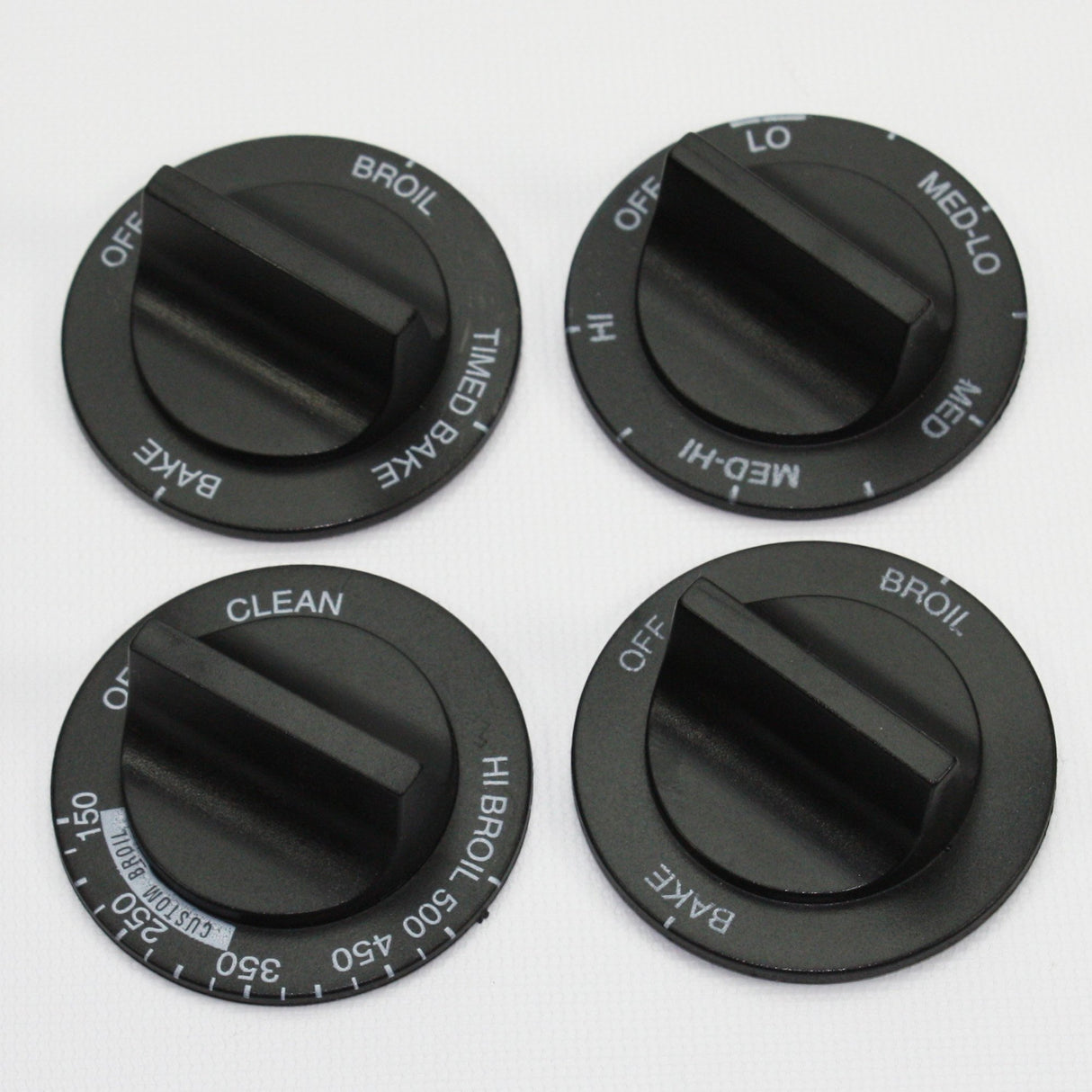 Supco RK362 Direct Replacement Range Knob Set For Whirlpool 814362, 3149928, 3150345, Set of 9 Knobs