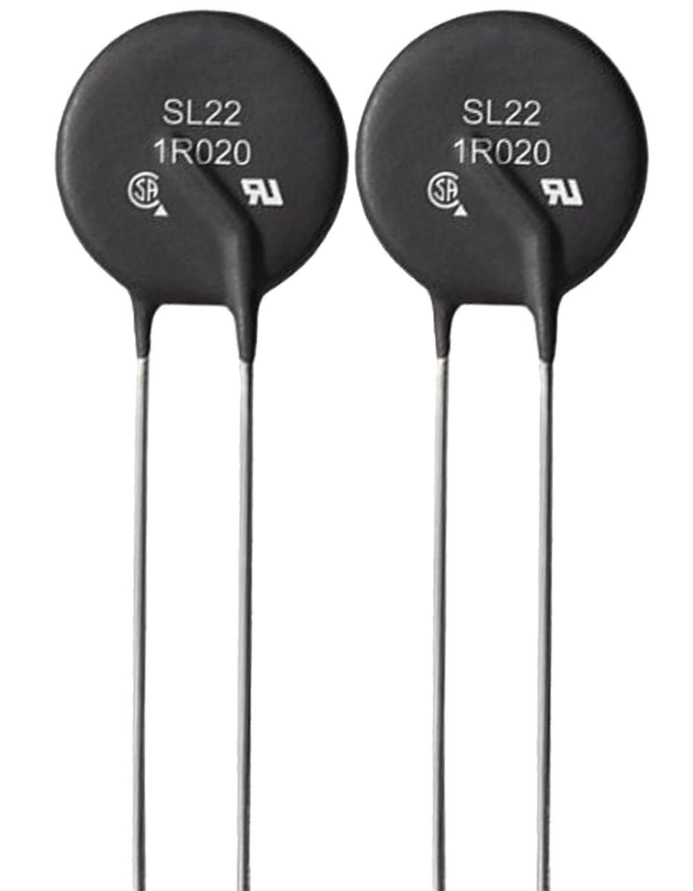 Ametherm SL22 1R020 (Pack of 2) NTC THERMISTOR,ICL 1 OHM 20% 20A 22MM, (Also SG100, SG301)
