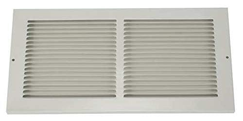 16" x 8" Return Air Grille,White