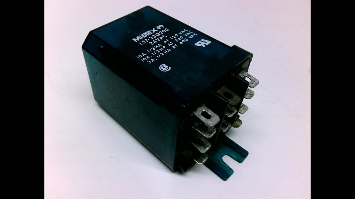 Midtex Relays, Inc. 157-33Q200, Relay 24 Vac 157-33Q200