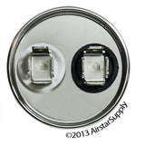 Amrad USA2206 Series Round USA-Made Motor Run Capacitor, 7.5 Mfd, 370/440 Vac-132322