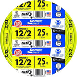 Southwire Medium Duty Extension Cord, 25Ft, 14 Gauge, 3 Conductor,3-Outlet General Purpose Cord, Red, 4217SW8804