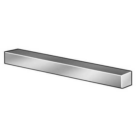 Keystock, Over, 12 In L, 3/4 x 3/4