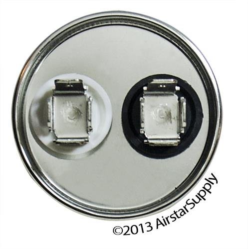 Amrad USA2214 Series Round USA-Made Motor Run Capacitor, 35 Mfd, 370/440 Vac-132329