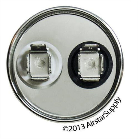 Amrad USA2214 Series Round USA-Made Motor Run Capacitor, 35 Mfd, 370/440 Vac-132329