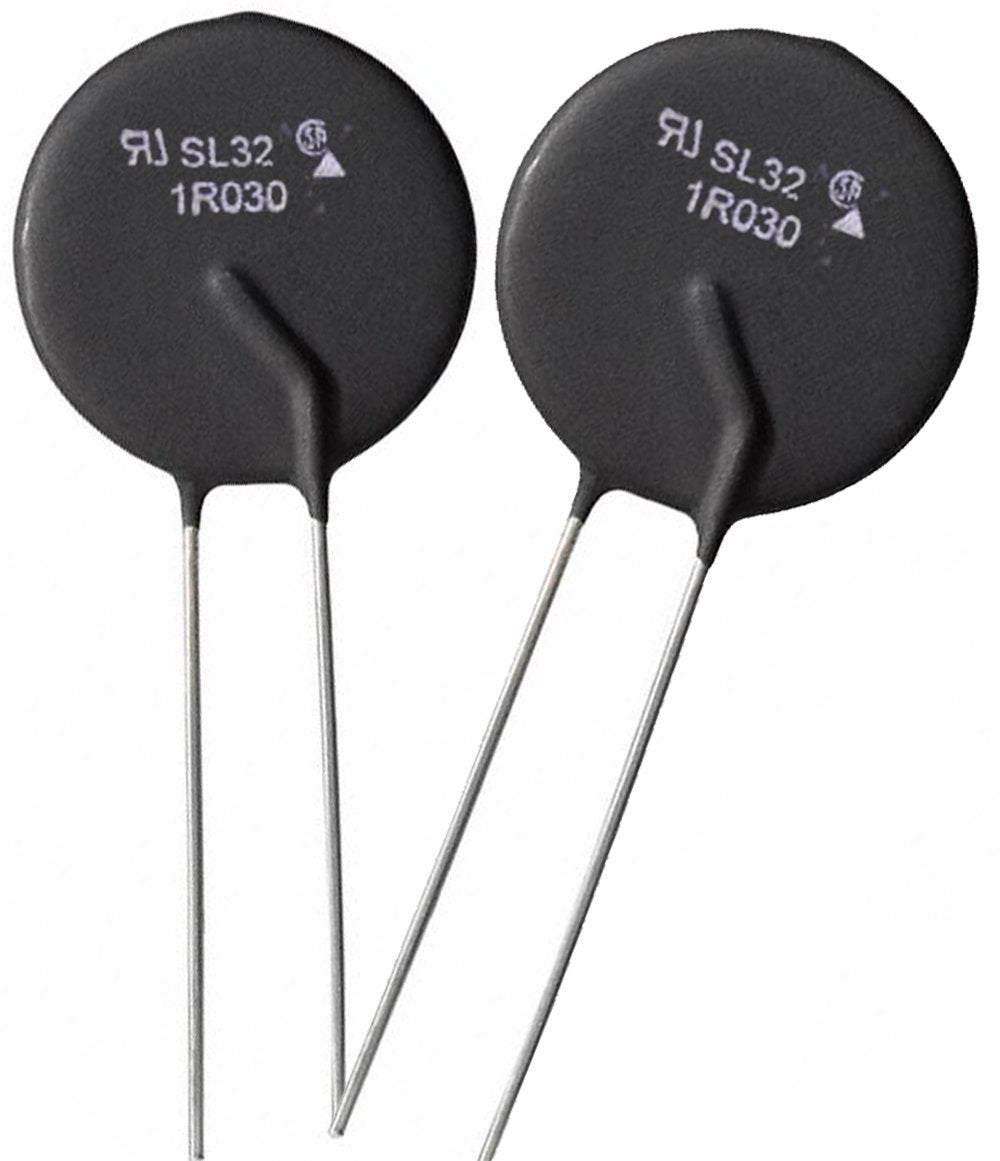 Ametherm SL32 1R030 (Pack of 2) NTC Thermistor, SG379 HVAC, Inrush Current Limiter 1 Ohm Ohm ±20% 1.18" (30mm)