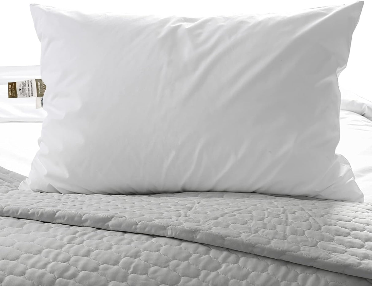 Wynrest Cluster Pillow Queen 20x30 Soft Medium Hotel Pillow 100% Direct Medium| Used in Many Hotels & Resorts (1, 20x30)