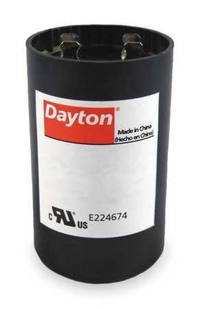 Motor Start Capacitor, 43-53 MFD, 220-250V