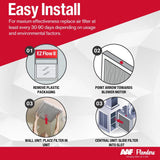 Flanders EZ-Flow II Air Filter 24X24X1 - QTY of 2 Filters