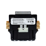 TradePro (TP-CON-2/24/30) 24 Volt 30 Amp Definite Purpose 2 Pole Contactor | 30 Full Load Amps (FLA) Rating, Silver Cadmium Oxide Contacts, -40°F to 150°F Temperature Range