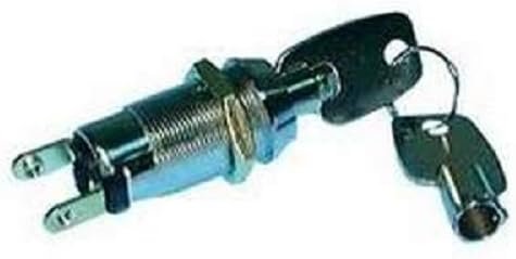 Philmore 5/8" On/Off Key Switch Lock SPST Key Removable On Or Off With 2 Keys and Nut; 30-10078