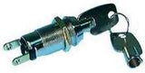 Philmore 5/8" On/Off Key Switch Lock SPST Key Removable On Or Off With 2 Keys and Nut; 30-10078