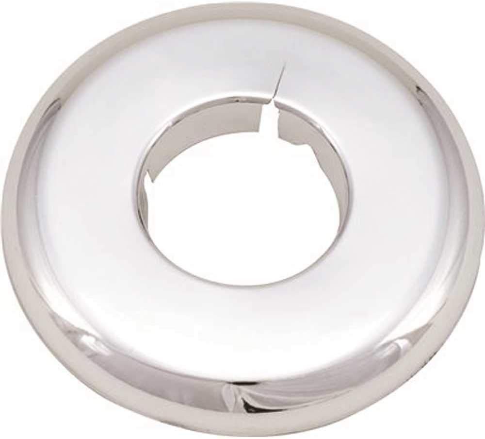 Proplus GIDS-231401 Split Escutcheon, 1/2" Ips, Chrome Plated Plastic