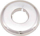 Proplus GIDS-231401 Split Escutcheon, 1/2" Ips, Chrome Plated Plastic