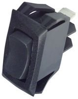 Carling Technologies Switch, Rocker, Spdt, 16A, 250V, Black - RC911-RB-B-0-N