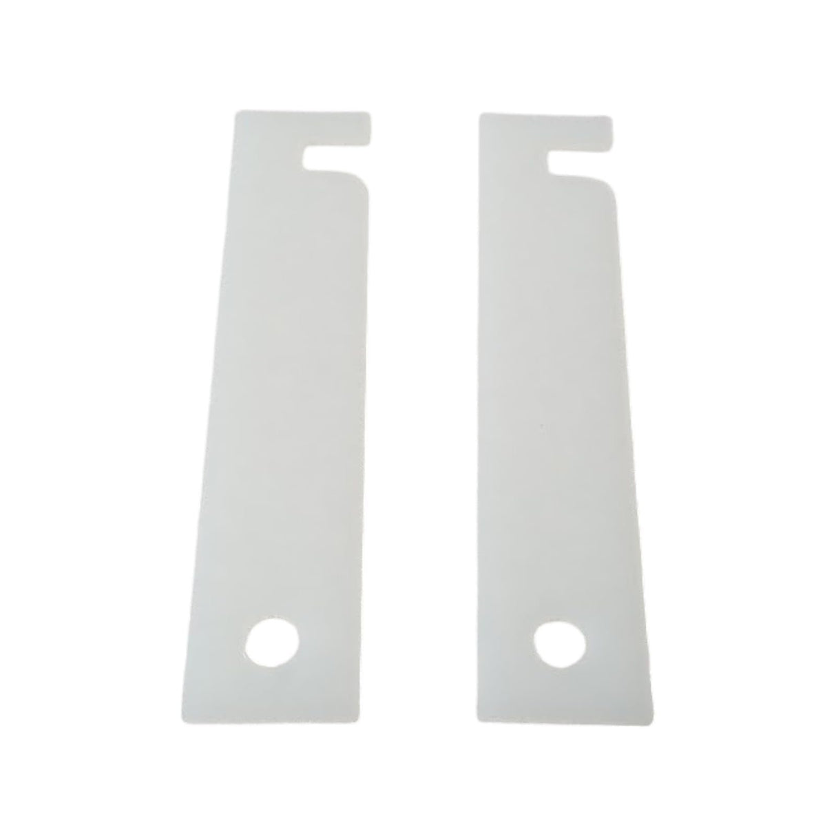 Supco DE7319 Dryer Dum Bearing Glides Slides for GE WE03X37319 2 Glides Per Pkg